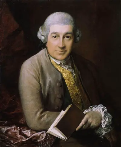Portrait of David Garrick Thomas Gainsborough
